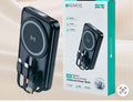 Admos Magnetic Wireless Charging 10000mAh Power bank APB-758 – Black