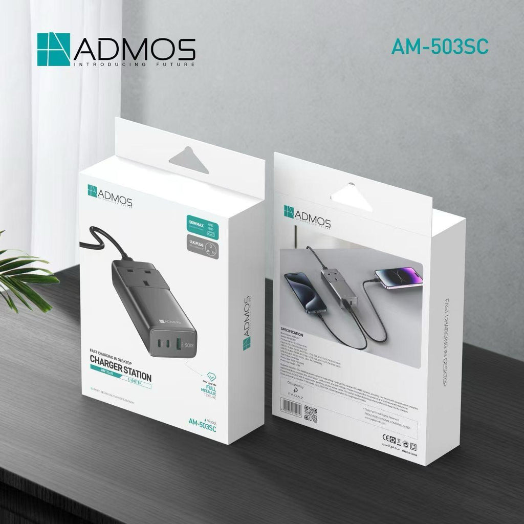 ADMOS AM-503SC 50W Desktop Charger Station