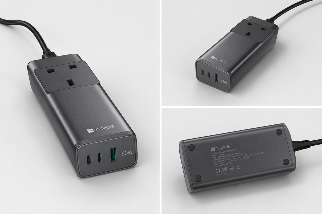 ADMOS AM-503SC 50W Desktop Charger Station