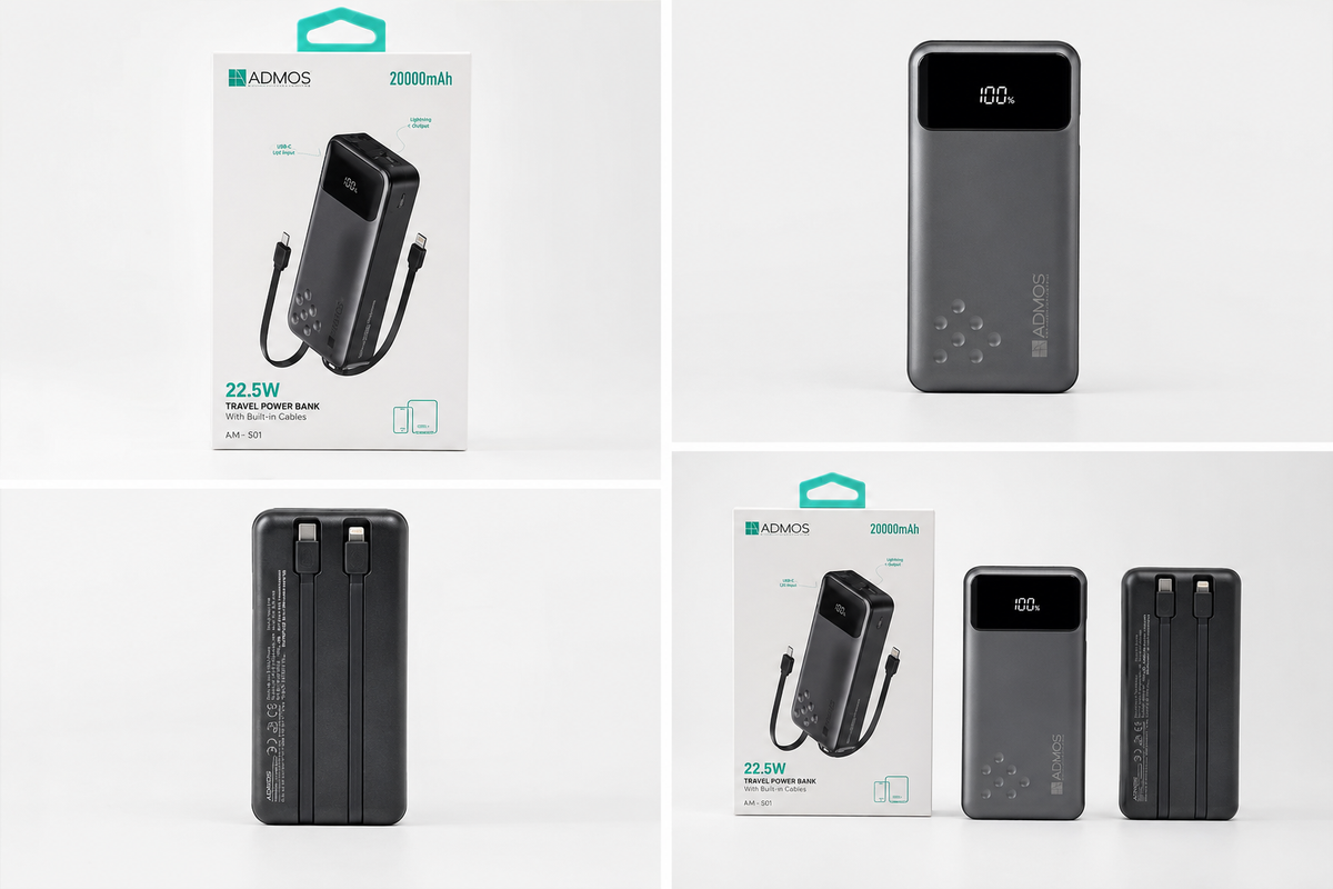 ADMOS TRAVEL POWER BANK AM-501