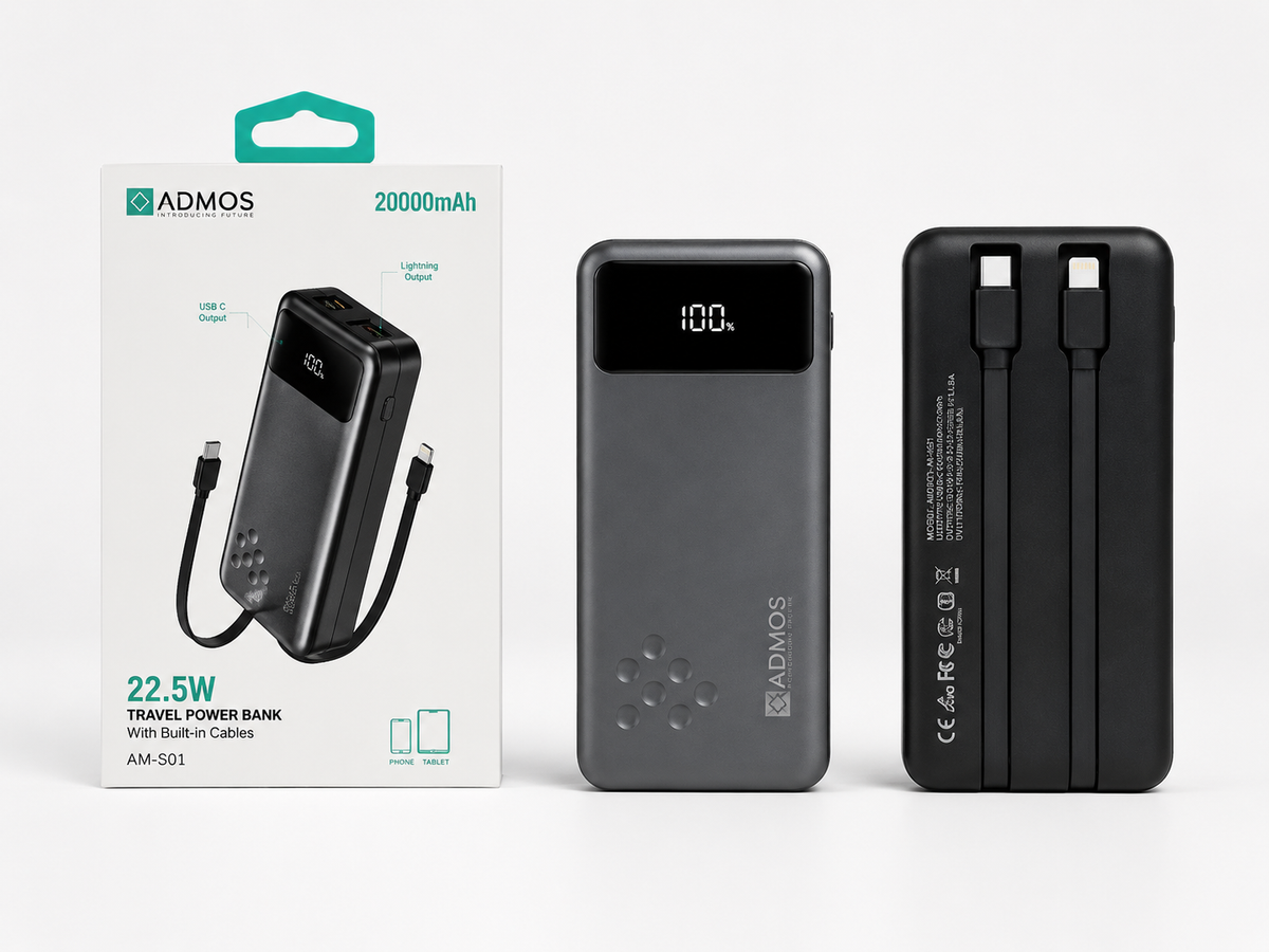 ADMOS TRAVEL POWER BANK AM-501