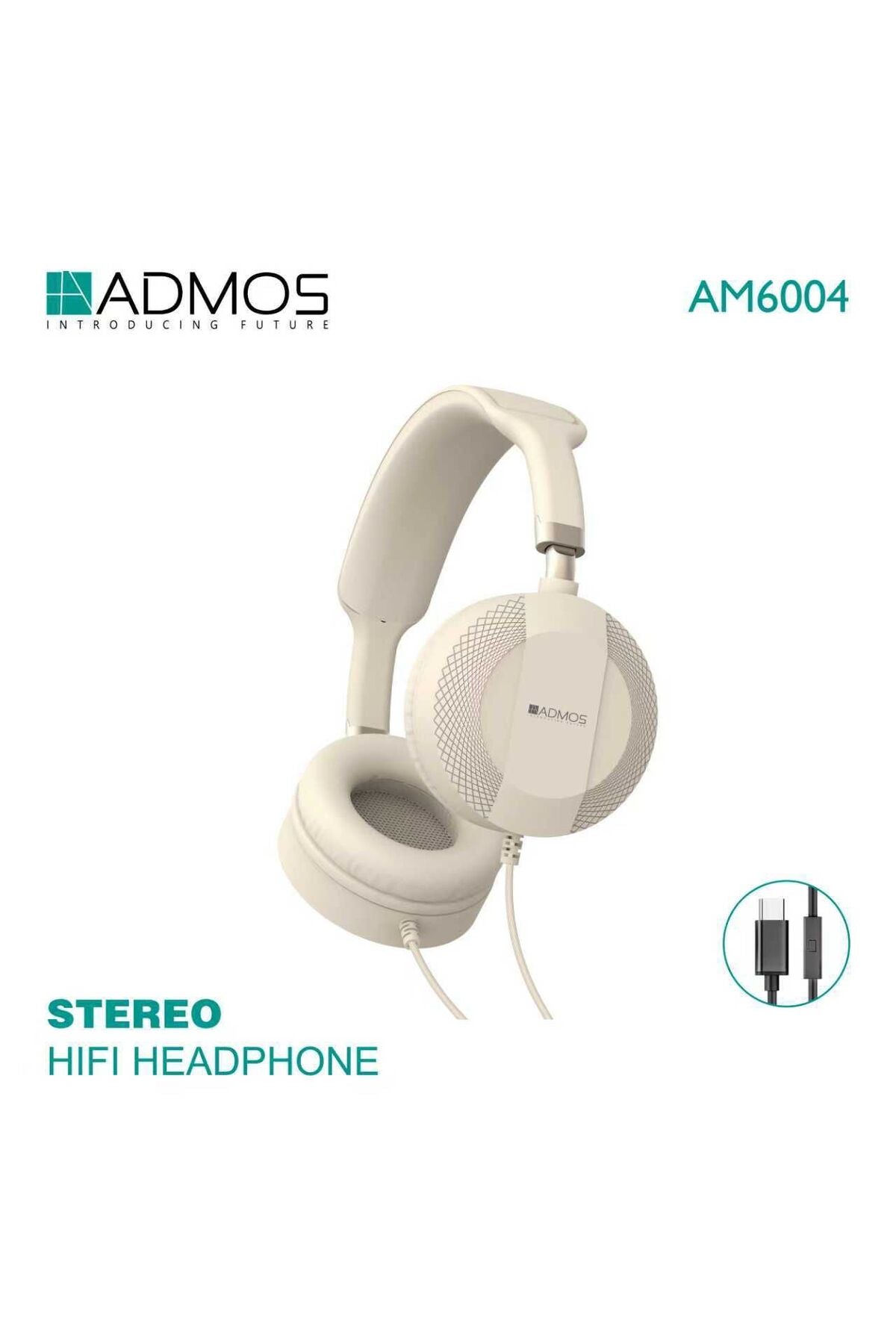 ADMOS AM6004 Stereo Hi-Fi Headphones